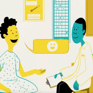 A doctor and patient discussing treatment options in the System We Need